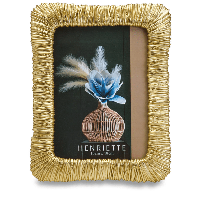 Cornice fili oro  formato foto 13x18 - d18531