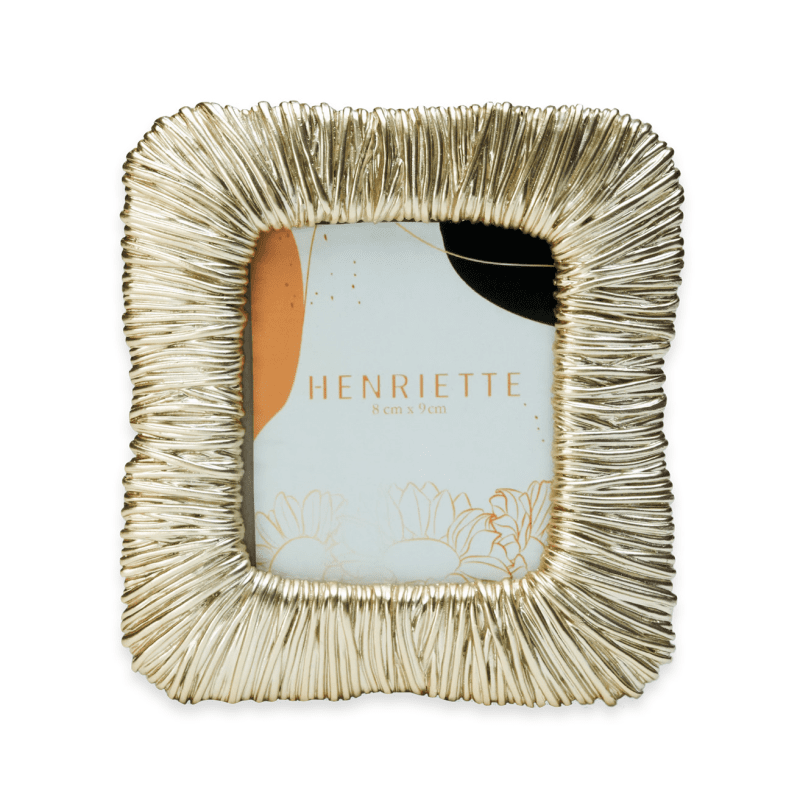 Cornice fili champagne  formato foto 9x8 - d18704