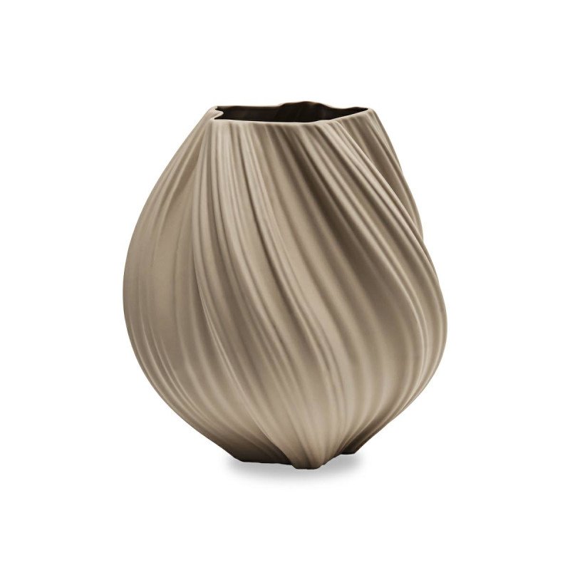 Vaso Tourbillon cipria cm 26x29h - d18768