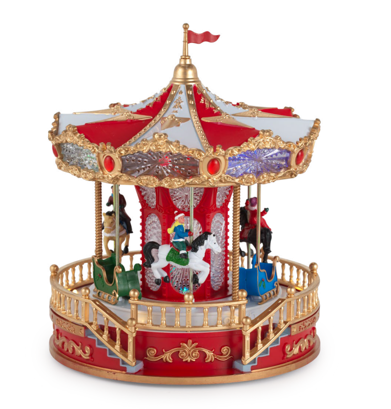 GIOSTRA CAROSELLO,Con LUCI,MUSICA,MOVIMento - d18836 GIOSTRA CAROSELLO,Con LUCI,MUSICA,MOVIMento - d18836