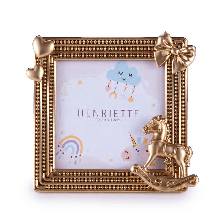 Cornice cavallino oro - d19072