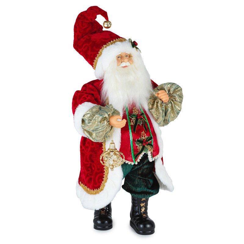 Babbo Natale Con Sfera H.63cm. - d19236