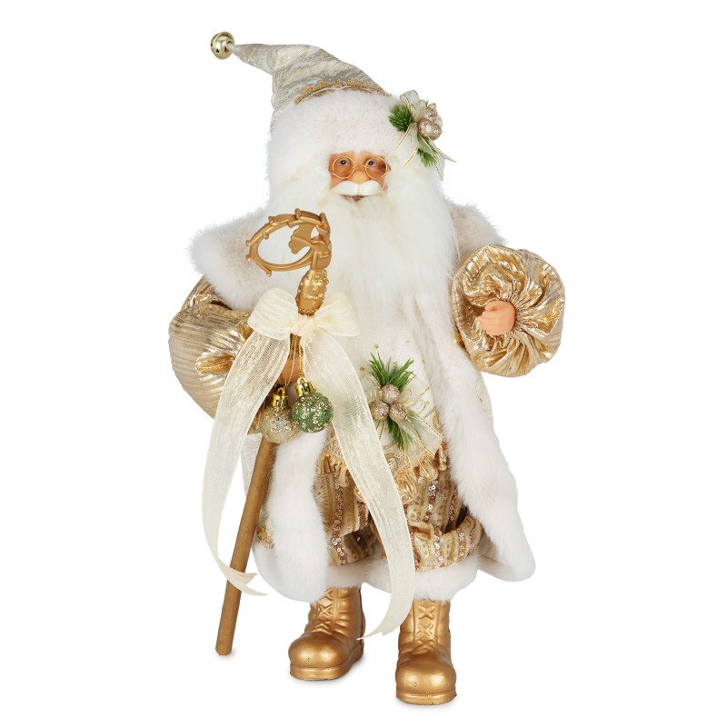Babbo Natale Con Scettro H.48cm. - d19239