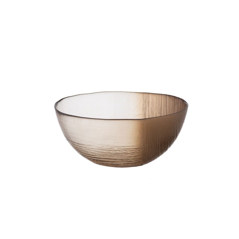 Coppa grande 22cm camilla bronzo - cam2208br