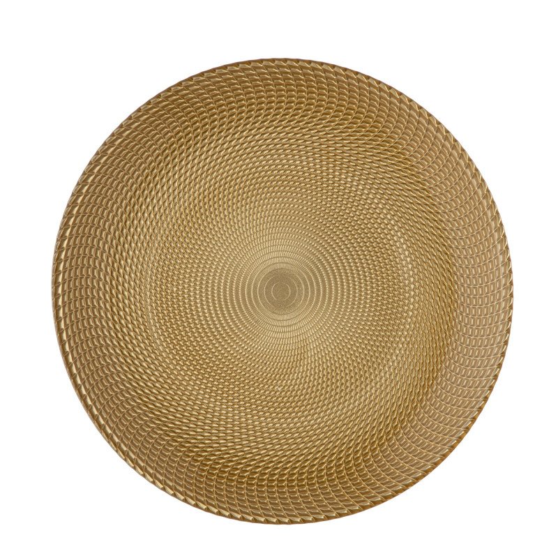 Sottopiatto 32cm giulia oro - giu3201or