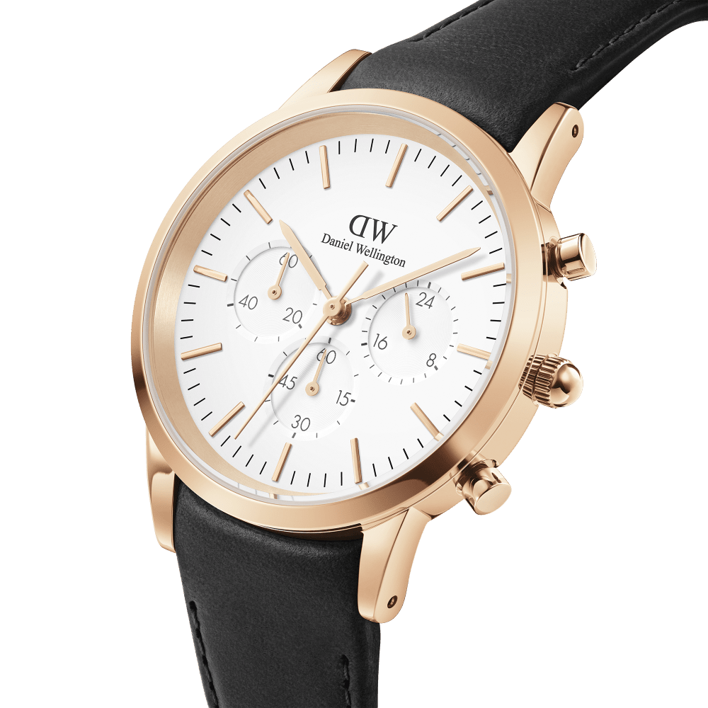 Iconic Chronograph Sheffield RG - Rose Gold / 42mm - dw00100646 Iconic Chronograph Sheffield RG - Rose Gold / 42mm - dw00100646