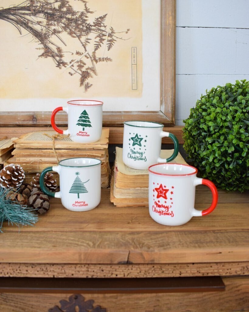 Set 4 mug cristmas  Tree - 93.1638