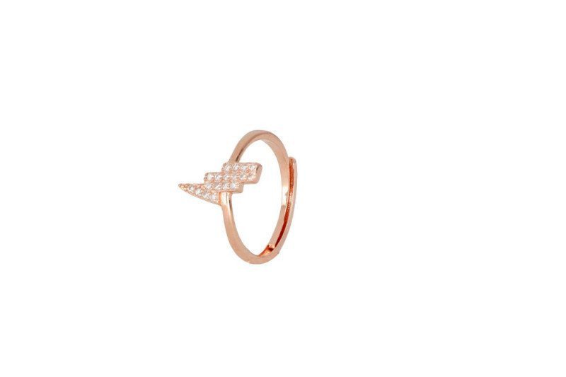 Anelli argento 925 fulmine - rodio - agan066zc Anelli argento 925 fulmine - rodio - agan066zc