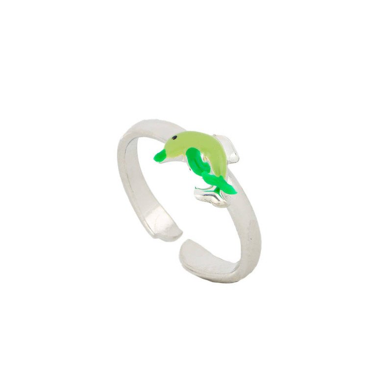Anello argento 925 delfino - agan099kd