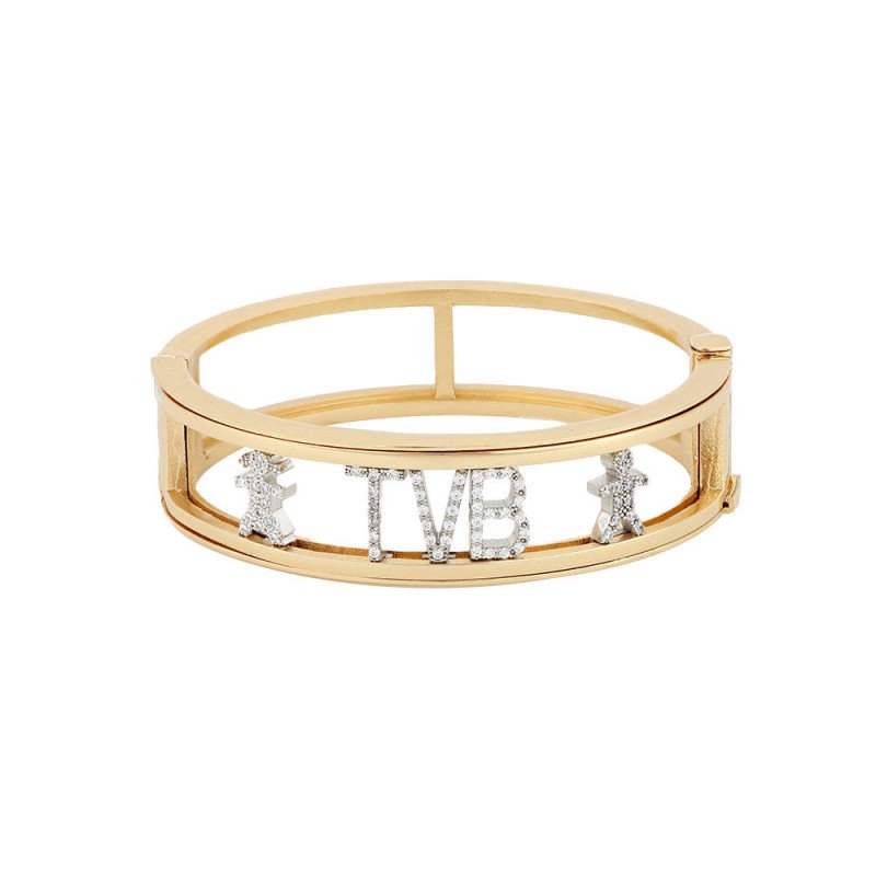 Bracciale componibile "my name is" tg l - brdol