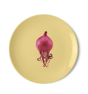 Piatto pizza 30,5cm. Decoro polipo. - wd757pol
