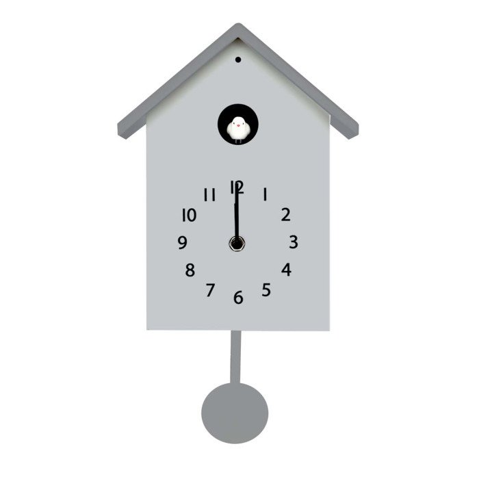 Orologio cucù. Colore Grigio. - wd759g