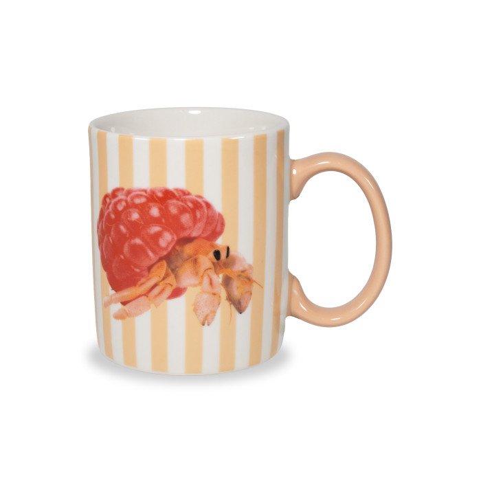 Tazza in new bone china 330ml. Decoro Paguro - wd887pag