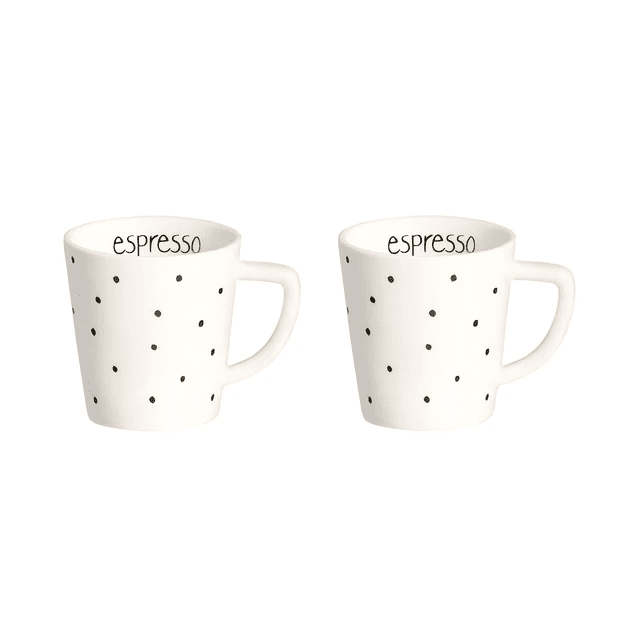 SET 2 TAZZINE ESPRESSO POIS ESPRESSO - 10010658 SET 2 TAZZINE ESPRESSO POIS ESPRESSO - 10010658