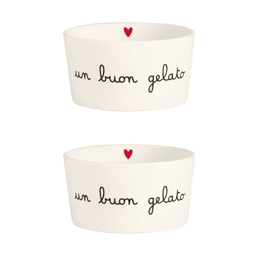 SET 2 COPPETTE UN BUON GELATO - 10010733
