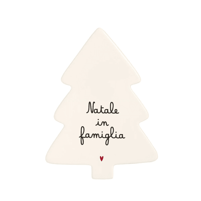 SOTTOPENTOLA ALBERO NATALE IN FAMIGLIA 21X20CM - 10010951