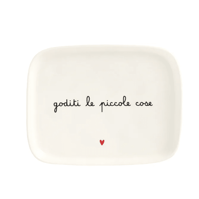PIATTO  GODITI LE PICCOLE COSE - 10010981 PIATTO  GODITI LE PICCOLE COSE - 10010981