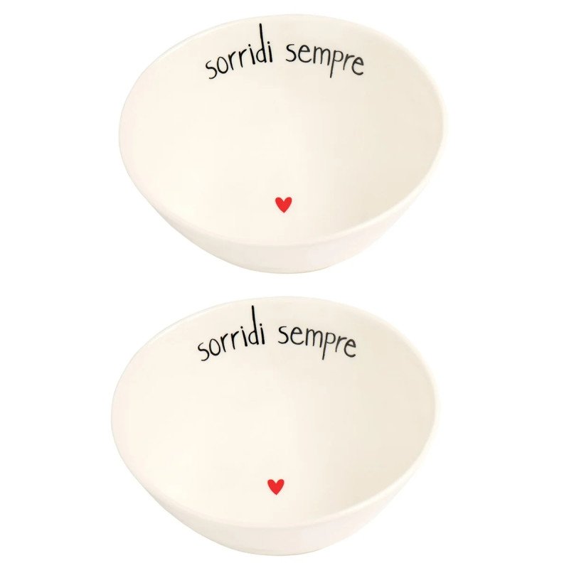SET 2 COPPETTE  SORRIDI SEMPRE - 10011036