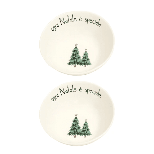 SET 2 COPPETTE D15.5X6.3 OGNI NATALE E' SPECIALE - 10011079