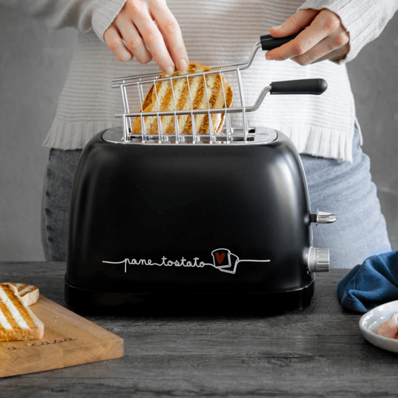 TOSTAPANE NERO PANE TOSTATO - 10011256