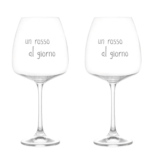 SET 2 CALICI 77CL UN ROSSO AL GIORNO - 10011574