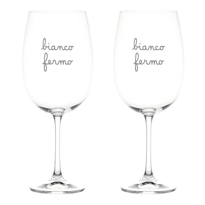 SET 2 CALICI 64CL BIANCO FERMO - 10011586 SET 2 CALICI 64CL BIANCO FERMO - 10011586