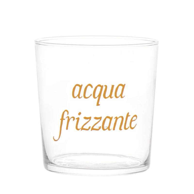 SET SEI BICCHIERI  35CL ACQUA FRIZZANTE ORO - 10011842 SET SEI BICCHIERI  35CL ACQUA FRIZZANTE ORO - 10011842