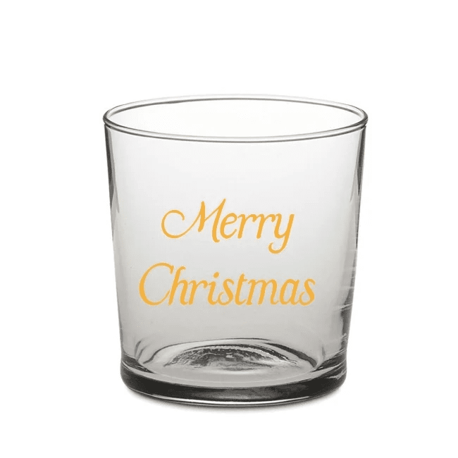 SET SEI BICCHIERI  35CL MERRY CHRISTMAS ORO - 10011844 SET SEI BICCHIERI  35CL MERRY CHRISTMAS ORO - 10011844