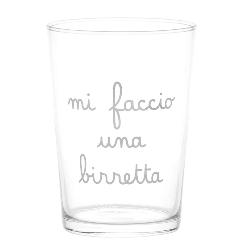 SET SEI BICCHIERI 50CL MI FACCIO UNA BIRRETTA - 10011846