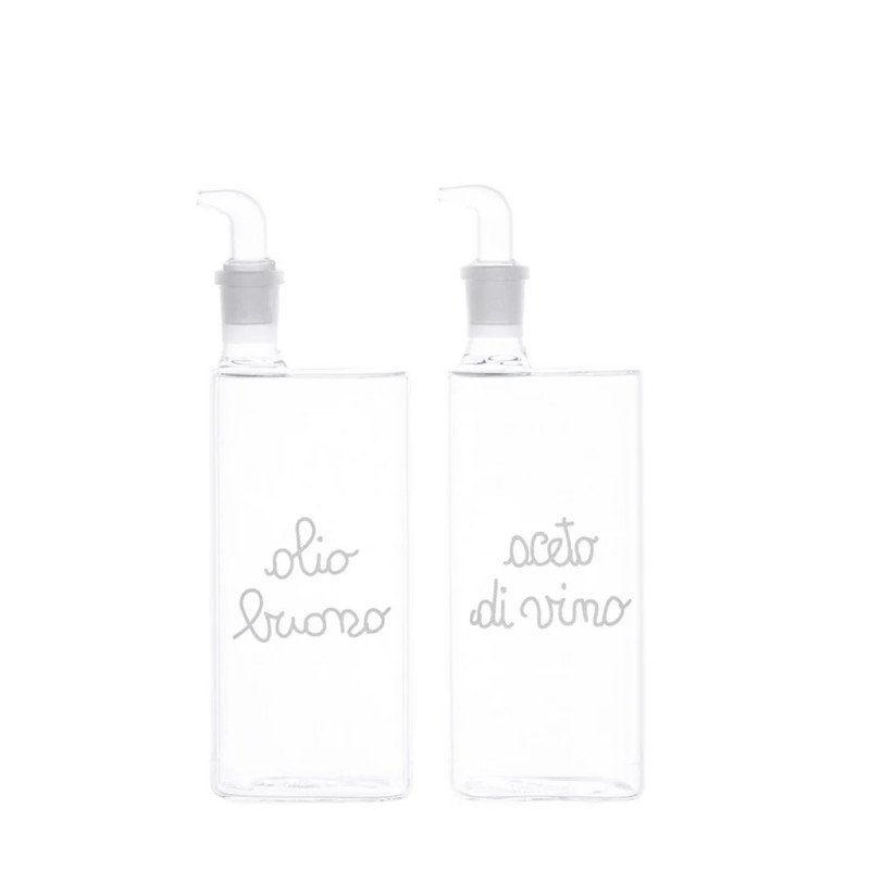 SET 2 BOTTIGLIE 400ML FILO OLIO BUONO-ACETO DI VINO - 10012296