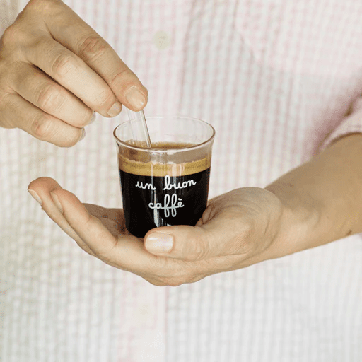 SET 4 BICCH. ESPRESSO UN BUON CAFFE' - 10012450