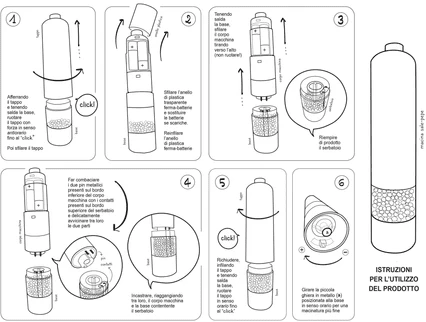 MACINA SALE PEPE UN PIZZICO DI PEPE BIANCO - 10012535
