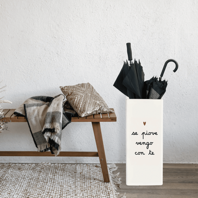 PORTAOMBRELLI SE PIOVE VENGO CON TE - 10012586