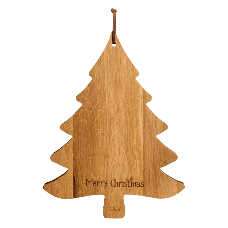 TAGLIERE ALBERO MERRY CHRISTMAS 45X34CM - 10012653