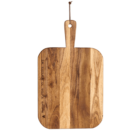 TAGLIERE IN CUCINA CI VUOLE AMORE 30X50CM - 10012688