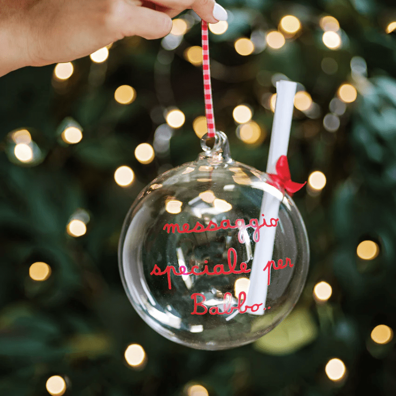 PALLINA 12CM MESSAGGIO SPECIALE LETTERA - 10012784 PALLINA 12CM MESSAGGIO SPECIALE LETTERA - 10012784