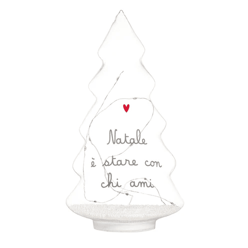 ALBERO LED  NATALE E' STARE CON CHI AMI - 10012814