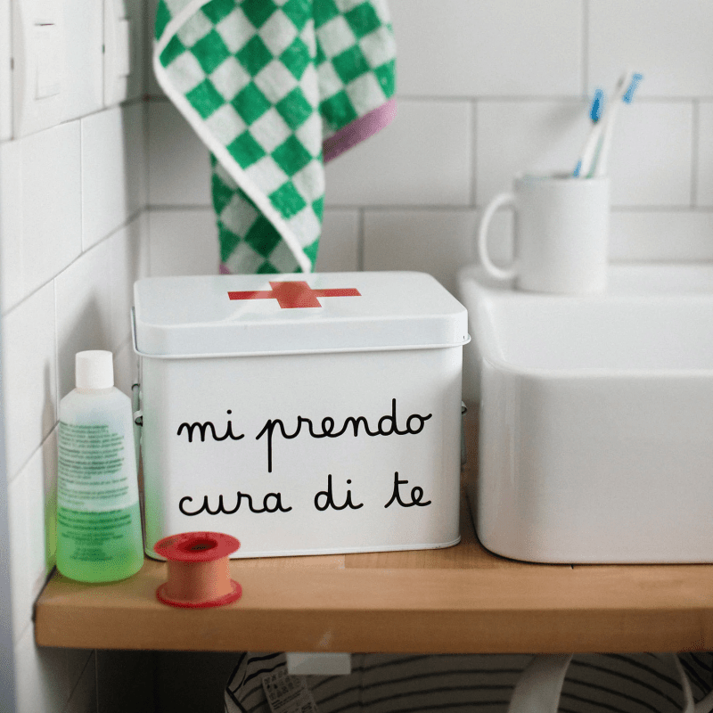 SCATOLA MI PRENDO CURA DI TE BIANCA - 10013154