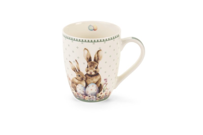 Tazza Mug Rabbit Pepen Verde in Porcellana - bgq260203b