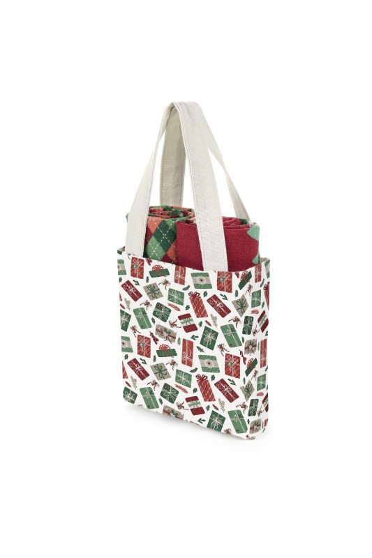 STROFINACCIO CON BORSA PATTERN 4 - bla241201d