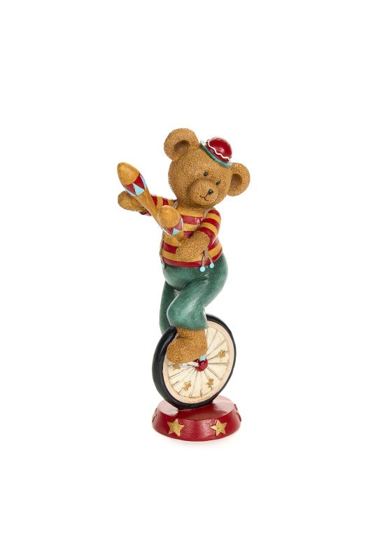 ORSO GIOCOLIERE 13x11x28.50 CM - cy240804a