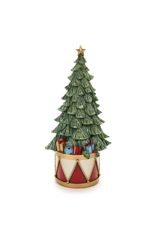 ALBERO CON TAMBURO 15x11.5x31 CM - cy240813a