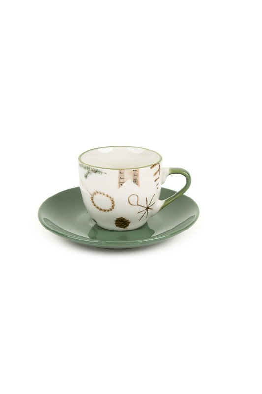 SET 2 TAZZINE PORCELLANA RICORDI - hgo241104a