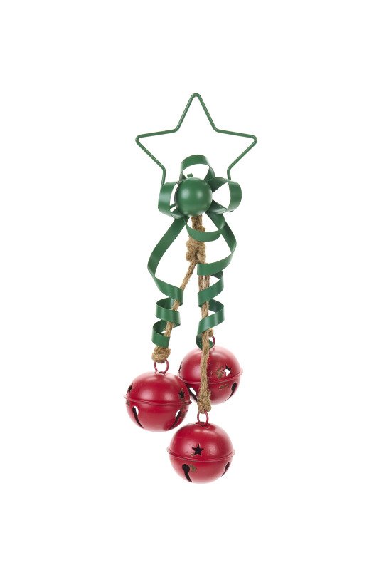 Stella Verde Con Jingle Bell - hs251802b