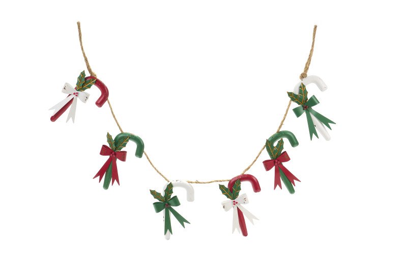 Deco Ghirlanda Candy Cane - hs251807a