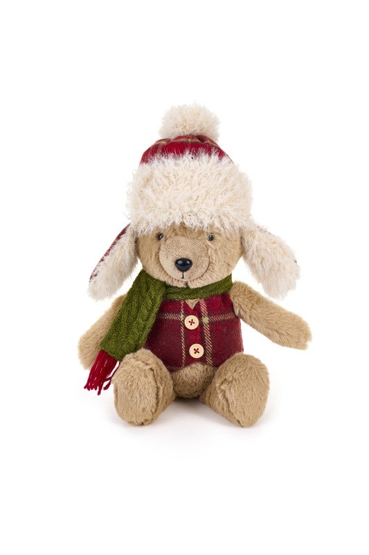 Orso Seduto Con Cappello Sherpa - xad251602a