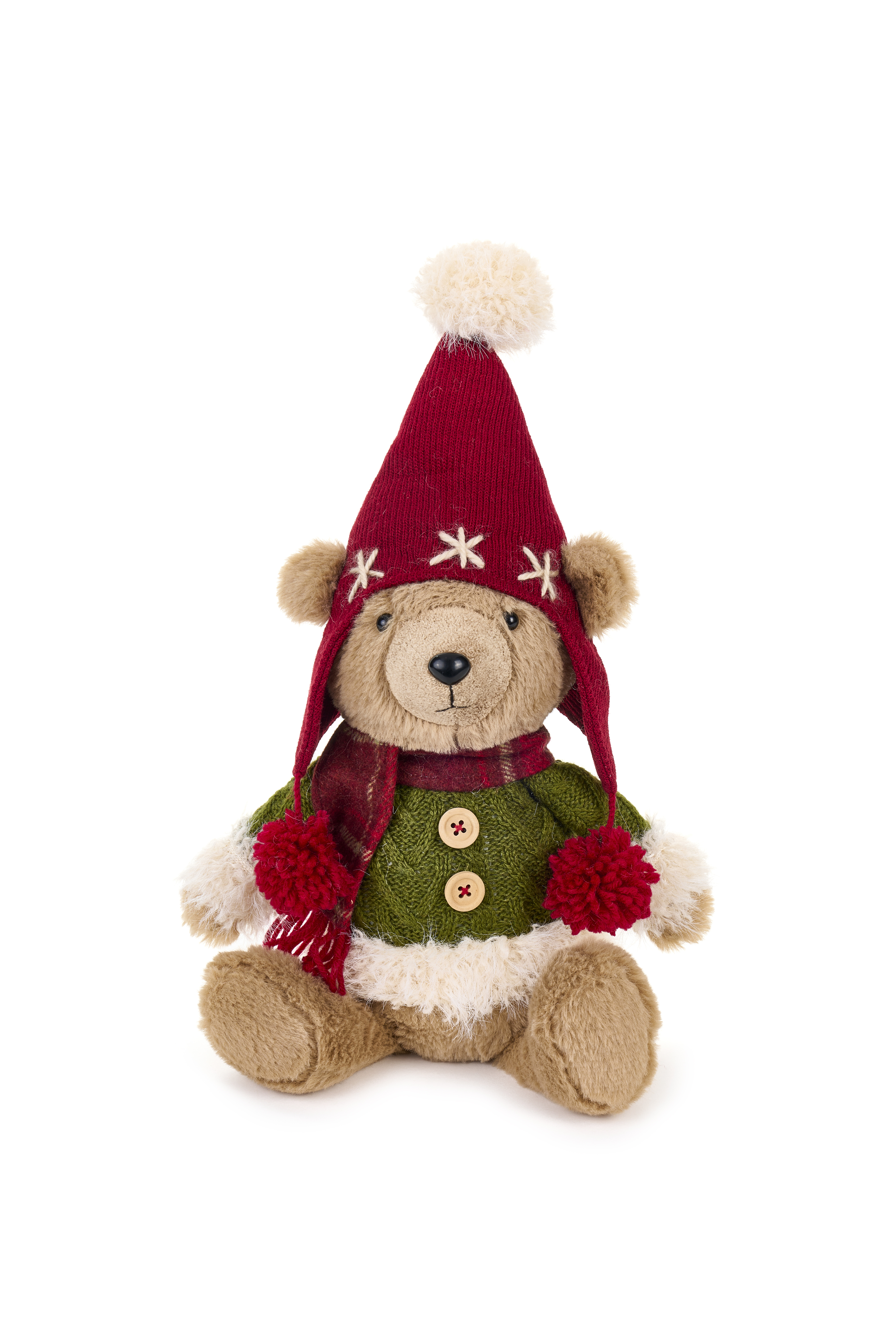 Orso Seduto Con Cappello A Punta - xad251602b