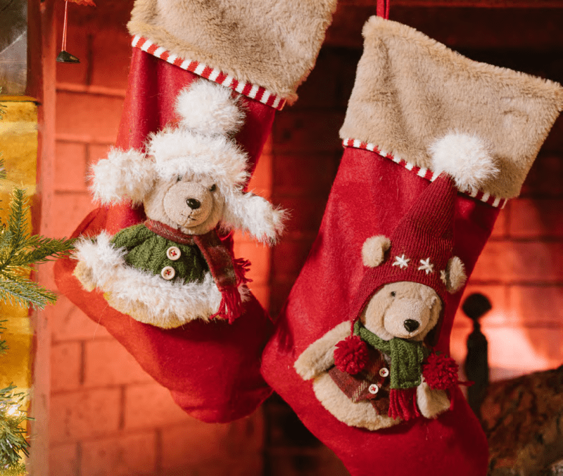 Calza Con Orso Cappello Sherpa - xad251606a