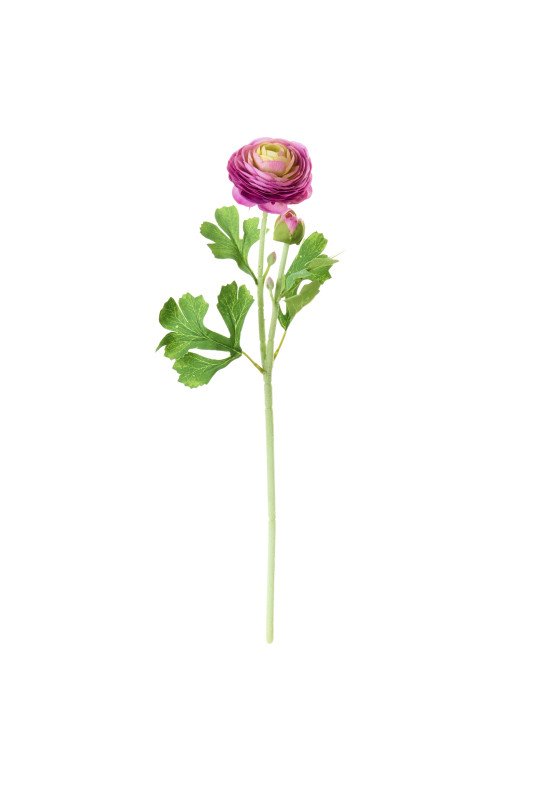 Ranuncolo Artificiale Lilla e Viola – H 50 cm - zff261125a