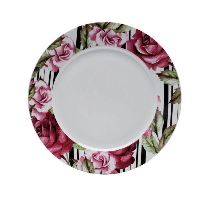Roseline servizio piatti tavola 18 pz - 5201
